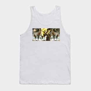 Gate-Keeper of the Mechanids [Digital Fantasy Figure Illustration] Tank Top